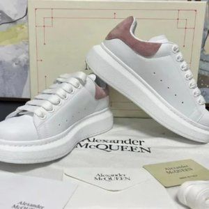 Alexander McQueen Pink Tail Hot women's casual shoes